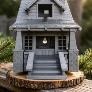 Minimalist Modern Birdhouse | 3D Printed Durable PETG | Precision Crafted | Outdoor Garden Decor | The Multiverse Maker