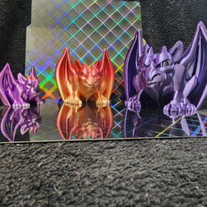 Gargoyles– No Wings Needed When You’ve Got an Attitude | Multicolor Resin Look | 3 Sizes
